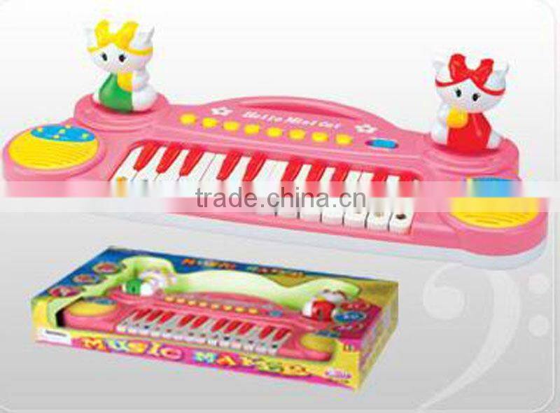 Funny plastic electric keyboard, musical instrument