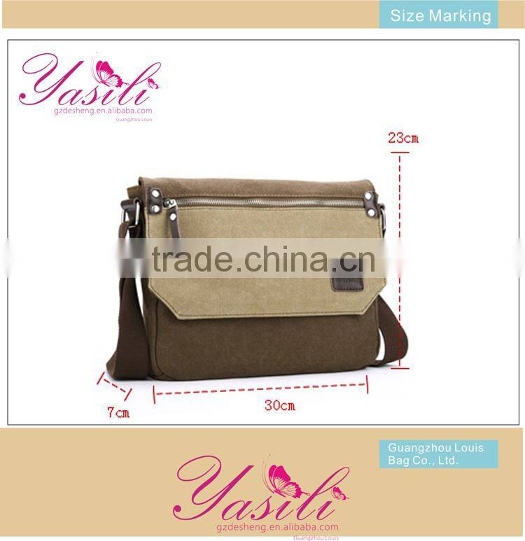 wholesale messenger bags,simple fashion canvas bag,mens canvas shoulder bag