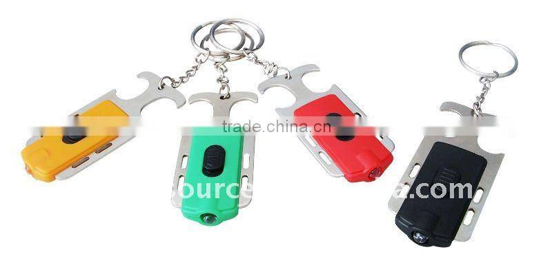 diamonds Keychain With Flashlight