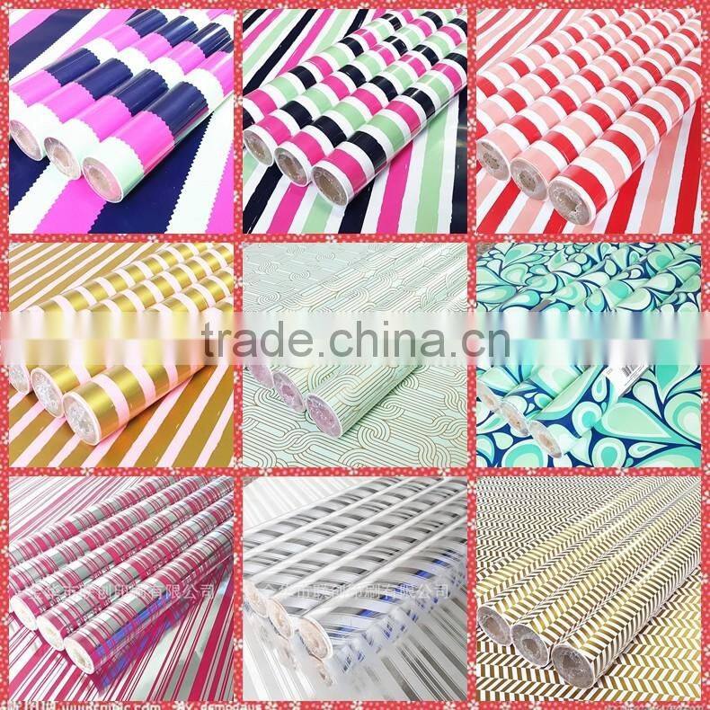 birthady festival foil gift wrapping paper roll bond paper custom printed wrapping paper