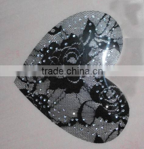promotional and wholesales owl stud heat transfer for garment accessory