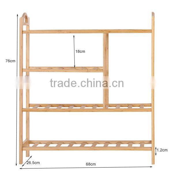 2014 new design interlocking shoe storage rack