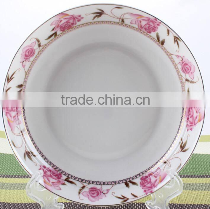 High quality fruit plate new bone china ceramic dishes