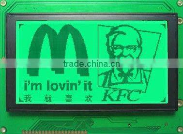 1602 lcd module,dot-martix display,yellow-green transflective STN