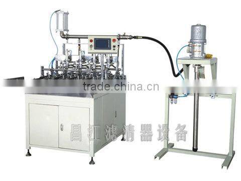 Filter End Cap PVC Gluing Pleater Machine Multifunction
