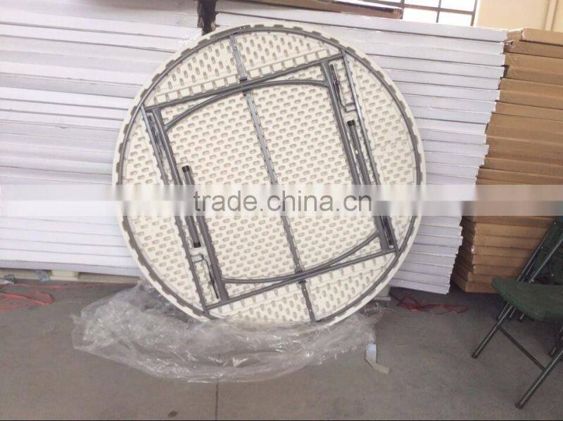 2015 most popular kids folding adjustable blow molding plastic table for dinner use