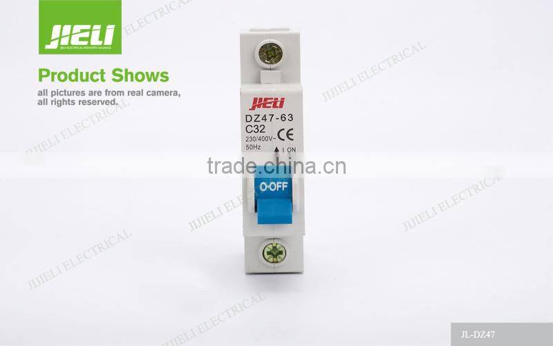 DZ47-63 high breaking capacity mini Circuit Breaker (C45) mcb switch