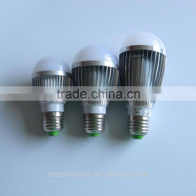 3W Efficient Cooler aluminum LED bulb lights by factory