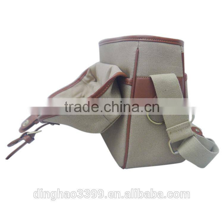 Professional DSLR Canvas Camera Bag/Case Travel Photo Bag Single Shoulder Backpack