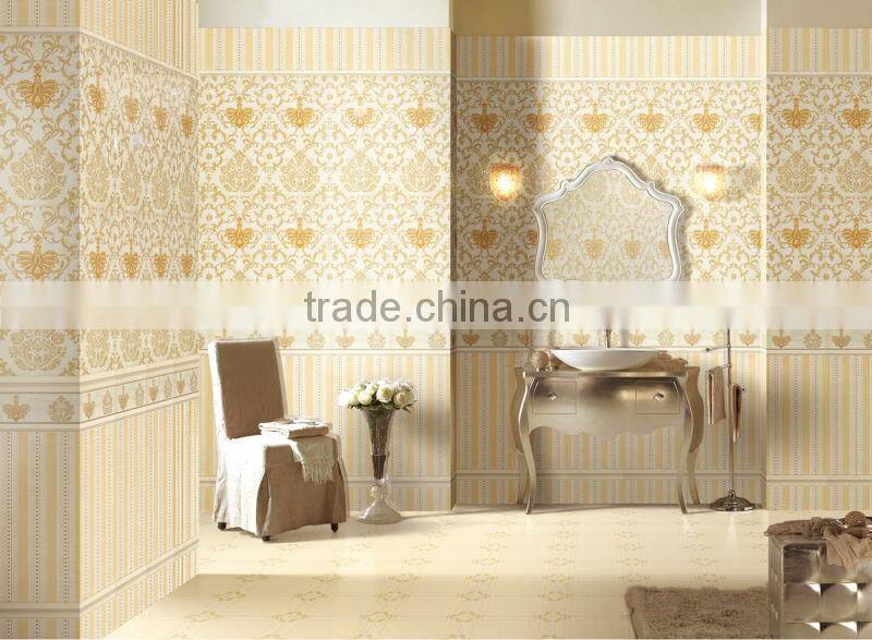 300x600 Bathroom ceramic wave glass tile