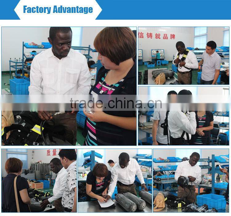 Stainless steel trolley breathing apparatus for industry,oil safety