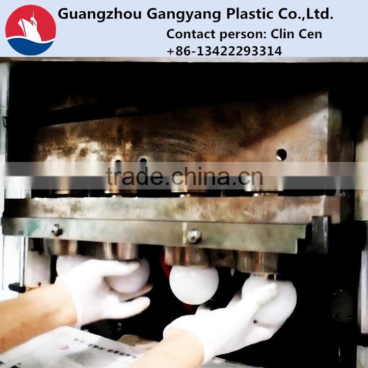 Bulb milky mushroom led plastic cover, 48mm dia led diffuser pc housing