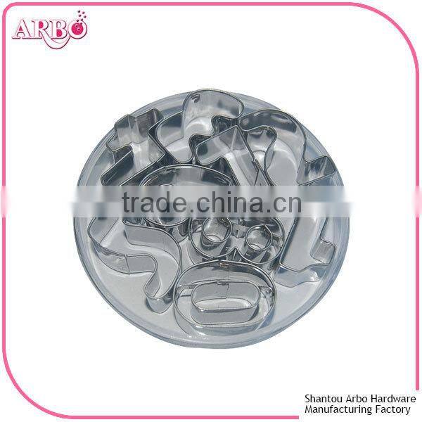 stainless steel Fondant cake cookie biscuit cutters