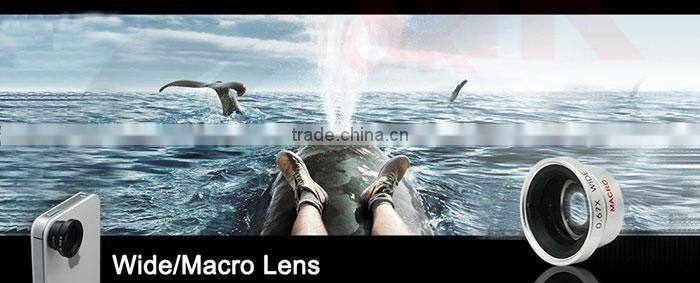2 in 1 Wide Angle Lens/Macro Lens for Mobile Phone iPhone 5
