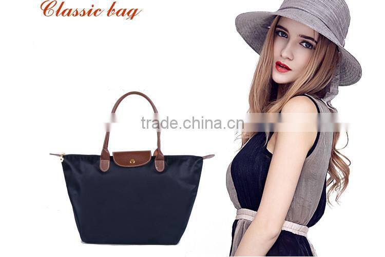 Wholesale reusable shopping bags nylon foldable shopping bag