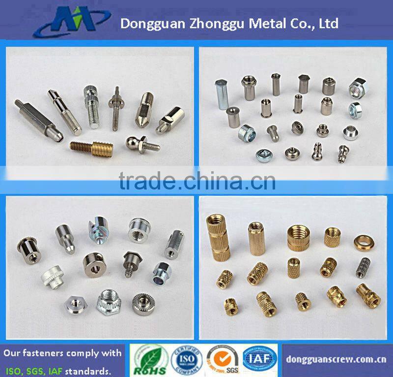 Precision straight grain insert nut M3