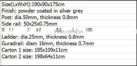 2015 best selling double decker bed price