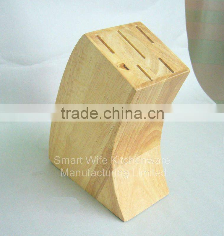 Smart Wife High Quality Wood Knife Block