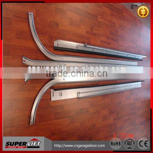 Sectional garage door hardware