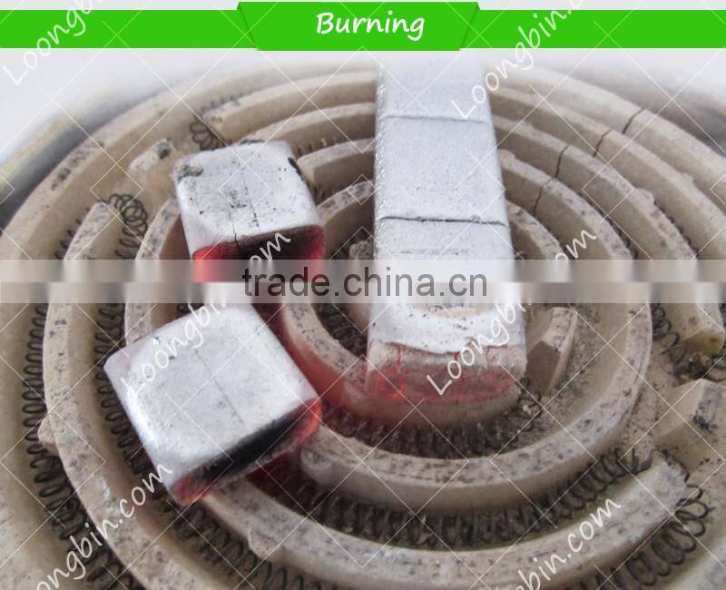 3pcs /bar Long burning time more than 90mins Nature Coconut shell silver charcoal