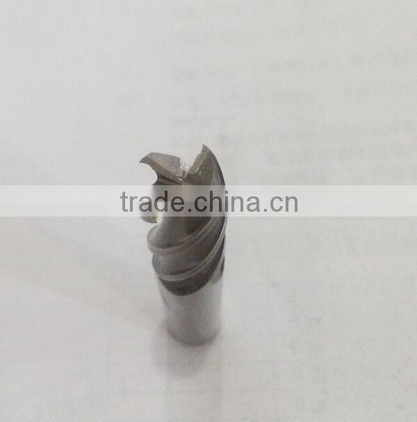 HSS M2 end mill high precision 3/4Flute milling cutters for aluminium alloy