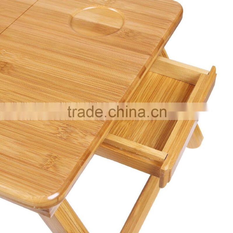 World best selling products wholesale Bamboo Portable Laptop Desk