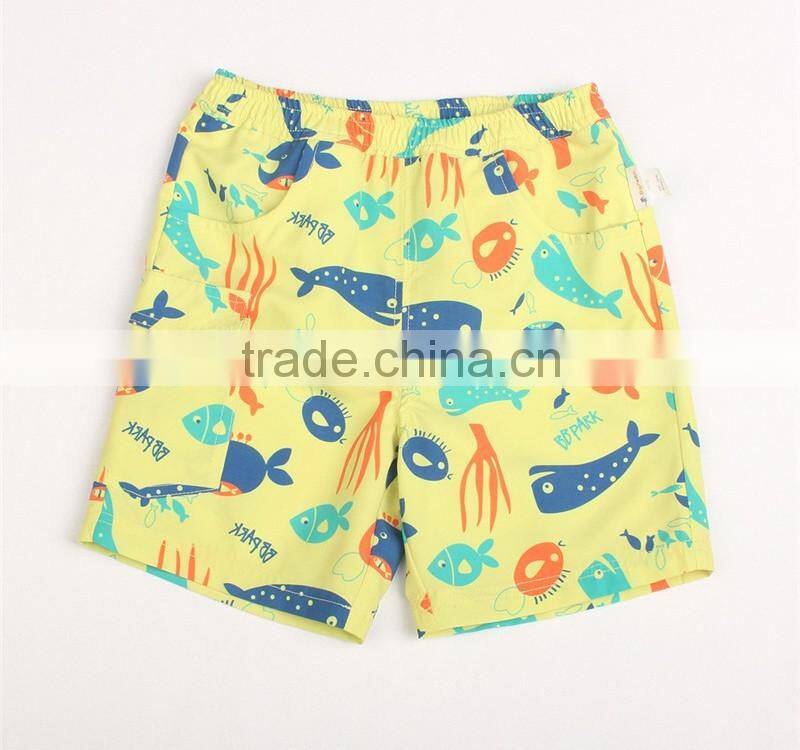 waterproof polyester half pants for boys