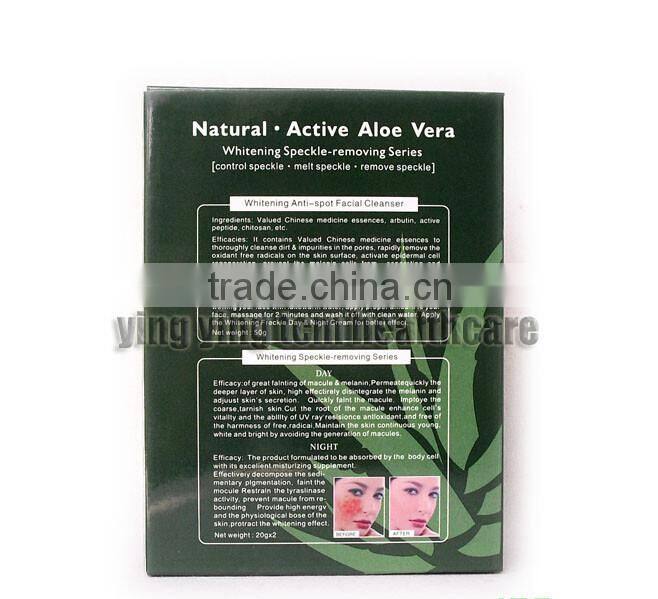 Aichun Aloe freckle removing cream anti spot anti freckel day cream+night cream freckle spots remove cream