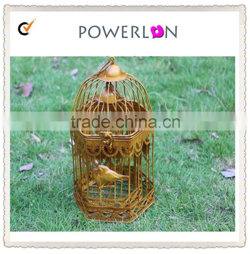 Newest wholesale decorative round bird cages for garden