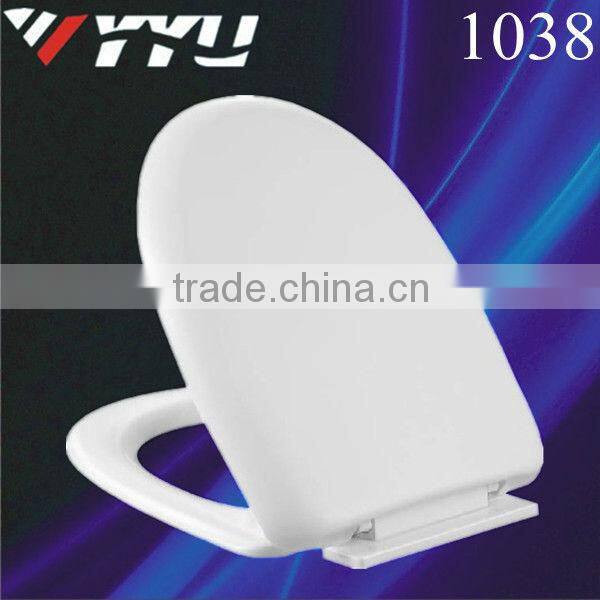 Soft close polypropylene toilet closestool cover for lavatory 1038