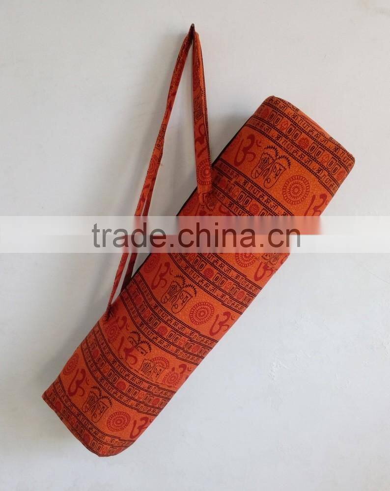 Yoga Bag Hippie Yoga Mat Bag Shoulder Bag Cross Body Bag Satchel Shoulder Bag Yoga Duffle Bag Handmade Cross Body Bag Vintage