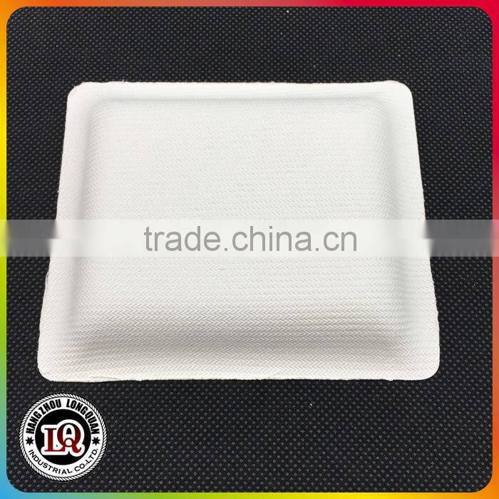 Biodegradable Bagasse Mini Cake Tray