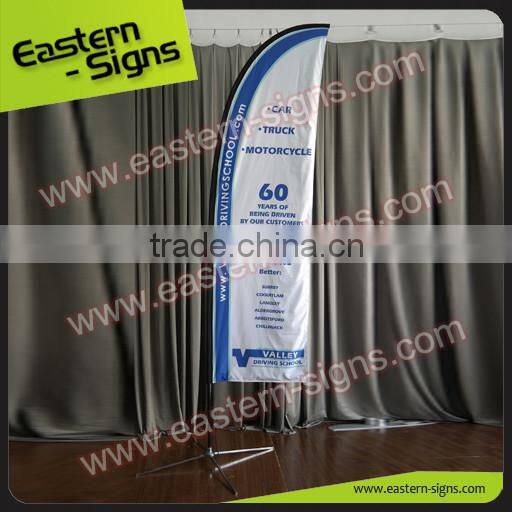 Easyliy Carry Dye Sublimation Decorative Flying Feather Banner