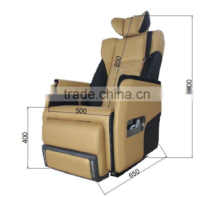 Luxury Single electric auto seat customized seat for MPV with CCC