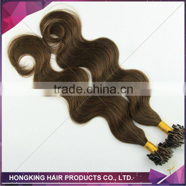 brazilian human hair extensions micro loop hair extension natural hair extensions