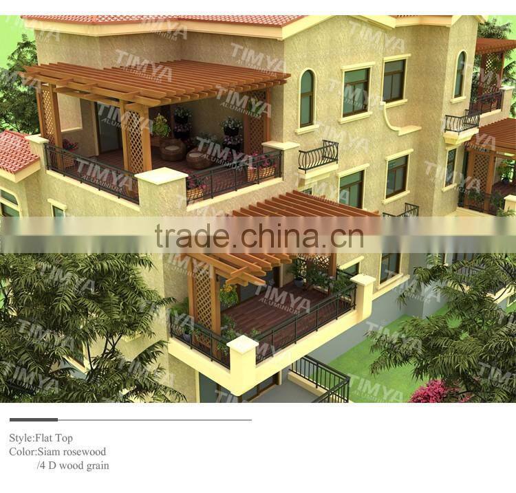 2015 hot sale outdoor plastic pergola designs supplier