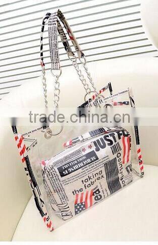 Candy color waterproof beach bags