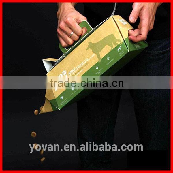 Practical Paper Storage Box for Pet Food Packing Wholesale