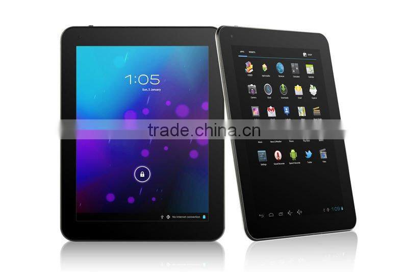 new arriving 9.7 inch IPS II Andriod 4.0,DDR3 1GB,16GB nand flash,tablet pc with blutooth,HDMI port,cheap price