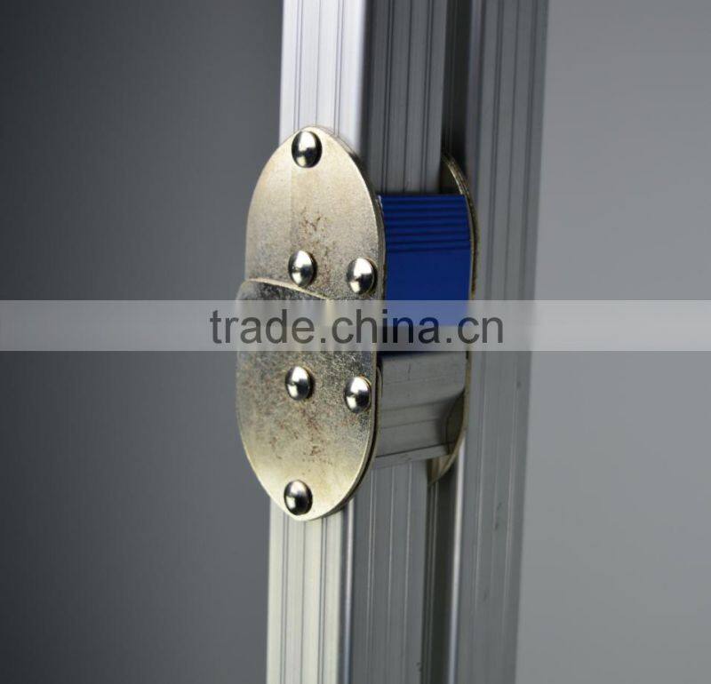 Protable Fold Projection Screen,quick folding screen with flight case (front +rear projection screen fabric)