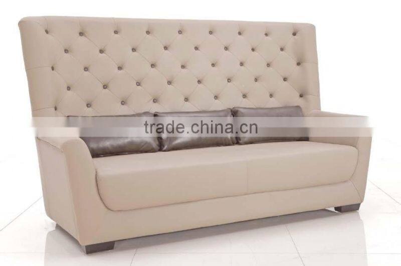 Fashion design modern restaurant booth seating YK7073