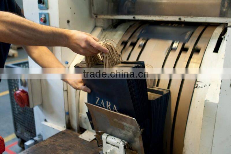 New design customize kraft paper bag for retailing/ cost-saving&eco-friendly product with good price