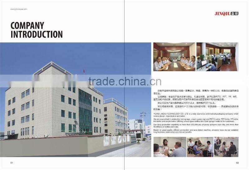 Plastic Refillable Lotion Pump Bottle 50ml Skin Care Cream Bottle