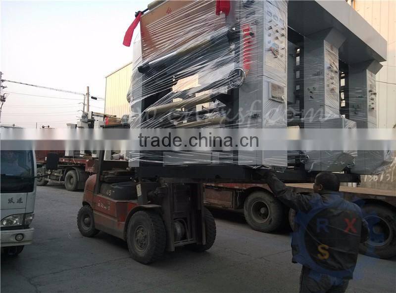 9 color rotogravure thermal transfer paper / film printing machine