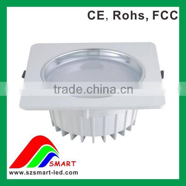 CE&RoHS&C-tick approved square ceiling downlight led