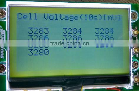 LCD module for BMS