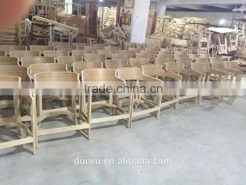 Theme restaurant antique solid wood design dining chair