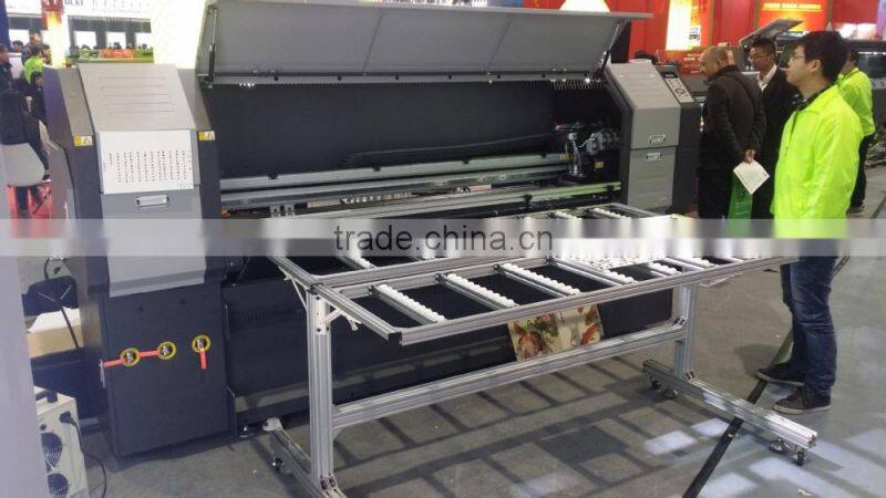 Glass/wood/ceramic/tiles printing multi-functional best uv flatbed printer price