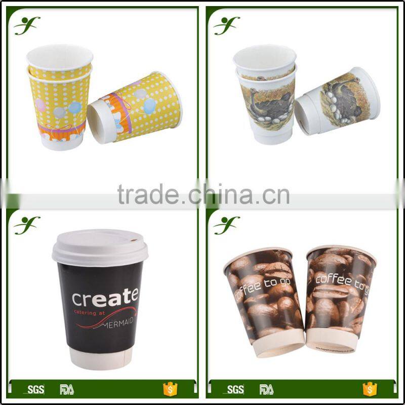 16oz custom design single wall paper cup printing machine