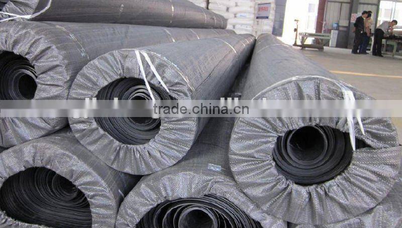 HDPE geomembrane in best price(two cloth and one film)
